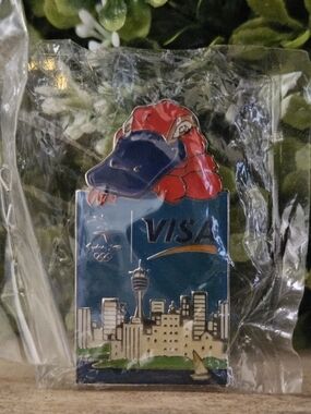 Rare Find! Sealed Sydney 2000 Olympic Visa Sponsor Pin